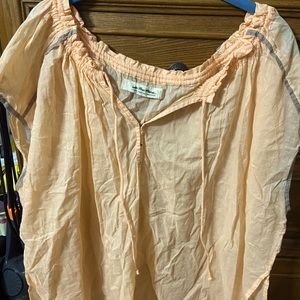 We The Free peach Blouse